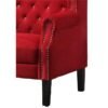 Red Velvet Throne Chair Red Velvet Throne Chair