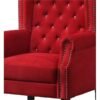 Red Velvet Throne Chair Red Velvet Throne Chair