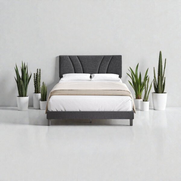 Serene Curve Upholstered Bed Serene Curve Upholstered Bed