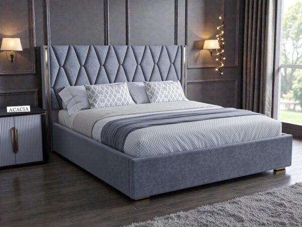 Acacia Prism Upholstered Bed Acacia Prism Upholstered Bed