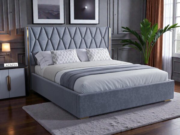 Acacia Prism Upholstered Bed Acacia Prism Upholstered Bed