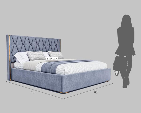 Acacia Prism Upholstered Bed Acacia Prism Upholstered Bed