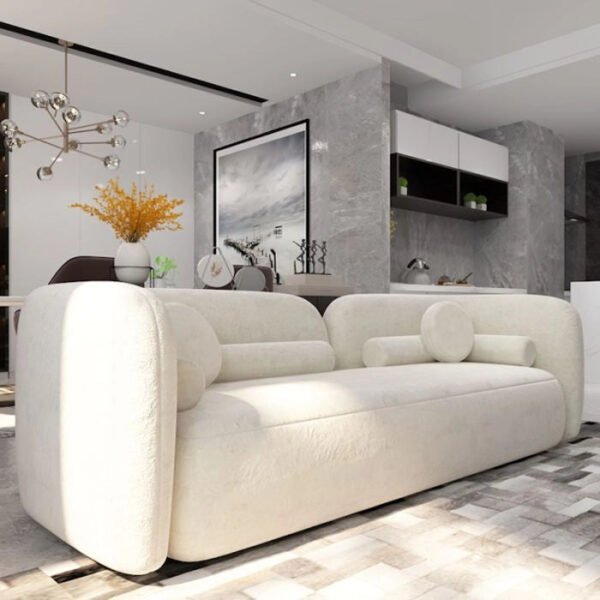 Arden Curve Luxe Upholstered 3- Seater Sofa Arden Curve Luxe Upholstered 3- Seater Sofa
