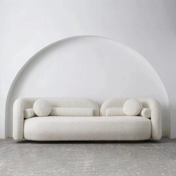 Arden Curve Luxe Upholstered 3- Seater Sofa Arden Curve Luxe Upholstered 3- Seater Sofa