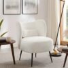 Aria Boucle Accent Lounge Chair