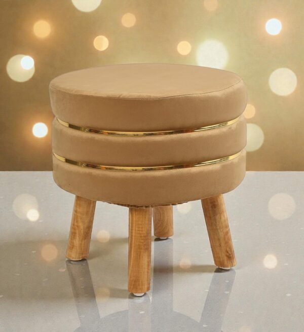 Auric Nest Luxe Accent Stool