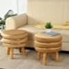 Auric Nest Luxe Accent Stool