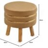 Auric Nest Luxe Accent Stool