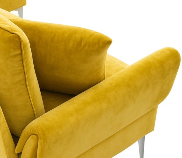 Aurora Mustard Luxe L-shape Sofa Aurora Mustard Luxe L-shape Sofa