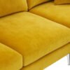 Aurora Mustard Luxe L-shape Sofa Aurora Mustard Luxe L-shape Sofa