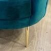 Azure Luxe Velvet Accent Chair