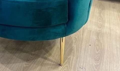 Azure Luxe Velvet Accent Chair
