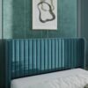 Azaure Royale Vertical Channel Upholstered Bed Azaure Royale Vertical Channel Upholstered Bed