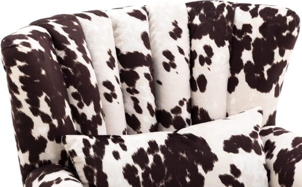Black And White Wingbck Accent Chair Black And White Wingbck Accent Chair