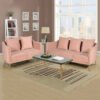 Blush Haven Upholstered Sofa Set Blush Haven Upholstered Sofa Set