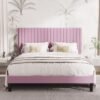 Blush Line Upholstered Bed Blush Line Upholstered Bed