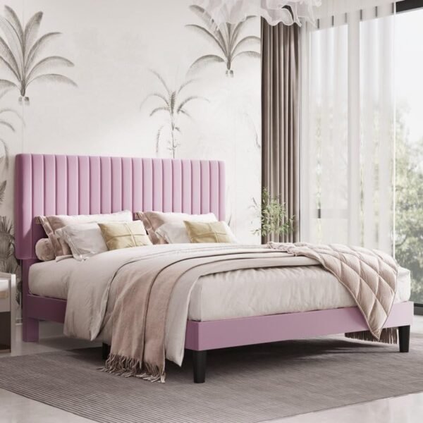 Blush Line Upholstered Bed Blush Line Upholstered Bed