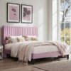Blush Line Upholstered Bed Blush Line Upholstered Bed