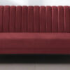 Burgunday Royale Channel-tufted Velvet 3-seater Sofa Burgunday Royale Channel-tufted Velvet 3-seater Sofa