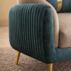 Aura Luxe Dual-tone Accent Chair