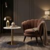 CLARA SHELL LUXURY ACCENT CHAIR - Set of 2 CLARA SHELL LUXURY ACCENT CHAIR - Set of 2