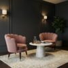 CLARA SHELL LUXURY ACCENT CHAIR - Set of 2 CLARA SHELL LUXURY ACCENT CHAIR - Set of 2