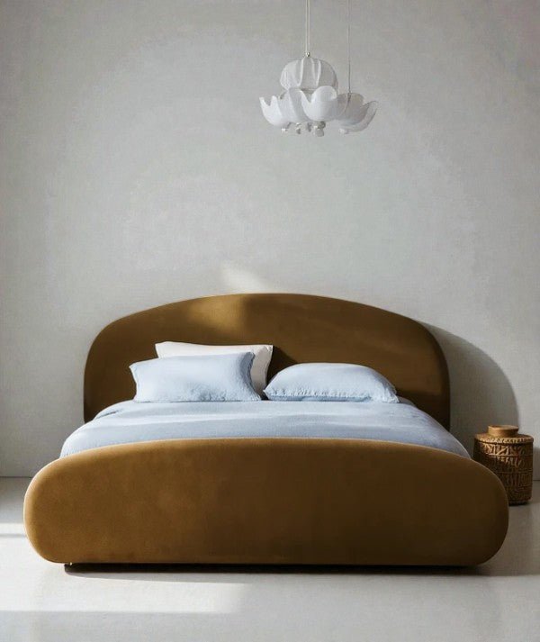Clound Arc Upholstered Bed