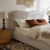 Clouda Soft-curve Upholstered Bed