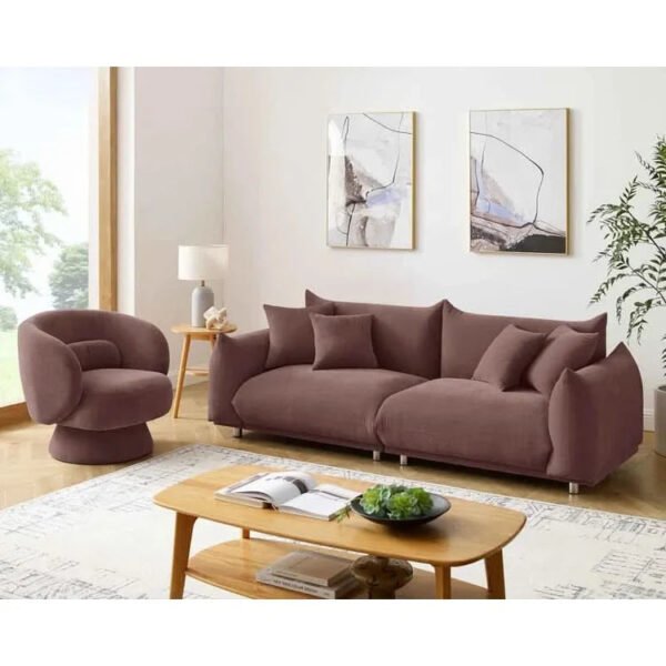 Earthtone Comfort Sofa