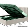 Elysian Vertical Upholstered Bed Elysian Vertical Upholstered Bed