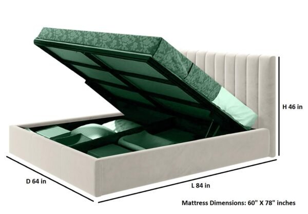 Elysian Vertical Upholstered Bed Elysian Vertical Upholstered Bed