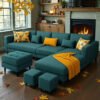 Flexicomfort L-shape Sectional Sofa Flexicomfort L-shape Sectional Sofa