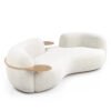 Forma Curve Upholstered Sofa