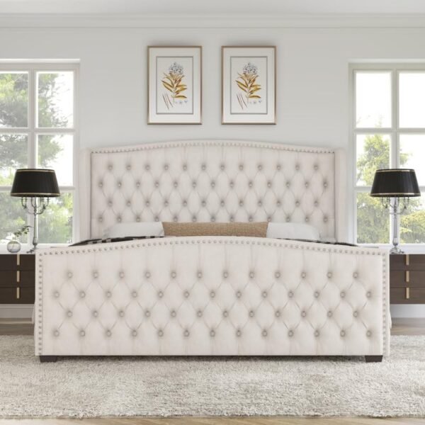Imperial Rouale Tufted Upholstered Bed Imperial Rouale Tufted Upholstered Bed