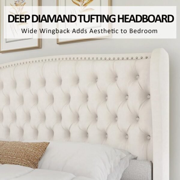 Imperial Rouale Tufted Upholstered Bed Imperial Rouale Tufted Upholstered Bed