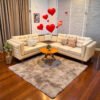 Ivory Cloud Luxe L-shape Sofa Ivory Cloud Luxe L-shape Sofa