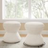 Ivory Orbit 360° Swivel Ottoman Ivory Orbit 360° Swivel Ottoman