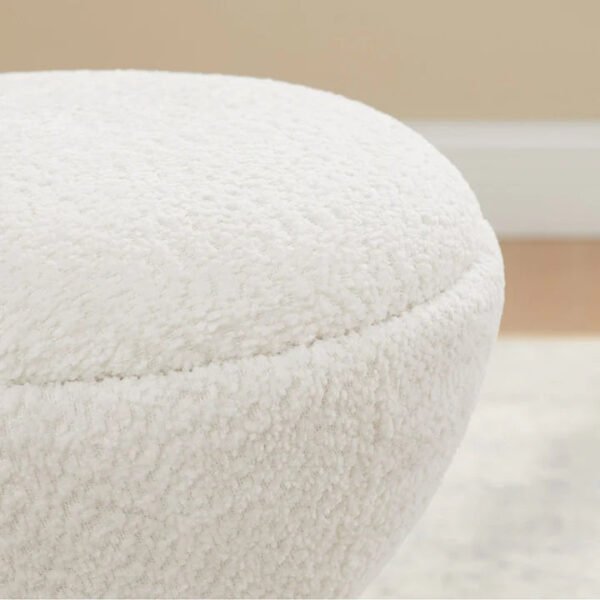 Ivory Orbit 360° Swivel Ottoman Ivory Orbit 360° Swivel Ottoman