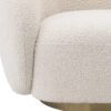 Ivory Orbit Accent Chair