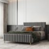 Linea Luxe Channel Upholstered Bed Linea Luxe Channel Upholstered Bed