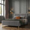 Linea Luxe Channel Upholstered Bed Linea Luxe Channel Upholstered Bed