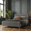 Linea Luxe Channel Upholstered Bed Linea Luxe Channel Upholstered Bed