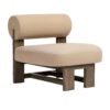 Luna Contemporary Wooden Frame Lounge Chair Luna Contemporary Wooden Frame Lounge Chair