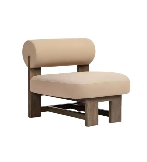 Luna Contemporary Wooden Frame Lounge Chair Luna Contemporary Wooden Frame Lounge Chair