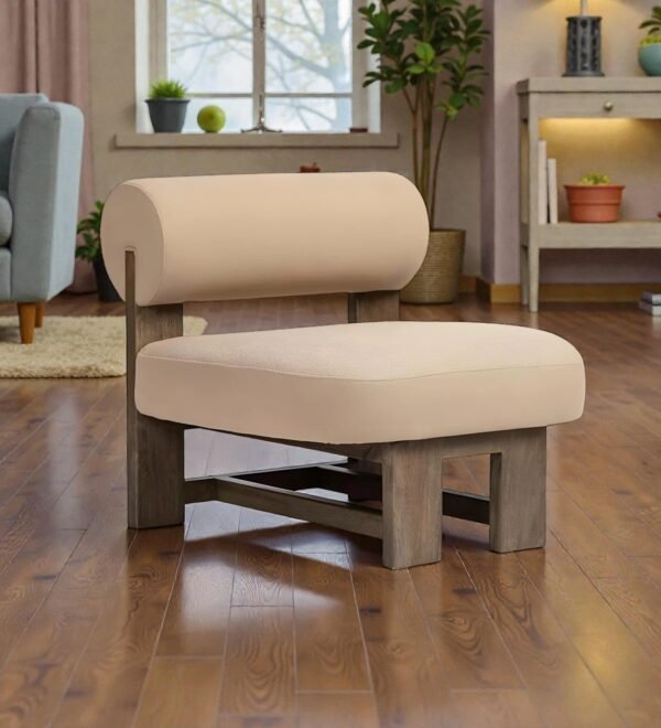 Luna Contemporary Wooden Frame Lounge Chair Luna Contemporary Wooden Frame Lounge Chair