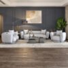 Lunara Petite Luxury Boucle Loverseat- Wooden Mango Lunara Petite Luxury Boucle Loverseat- Wooden Mango