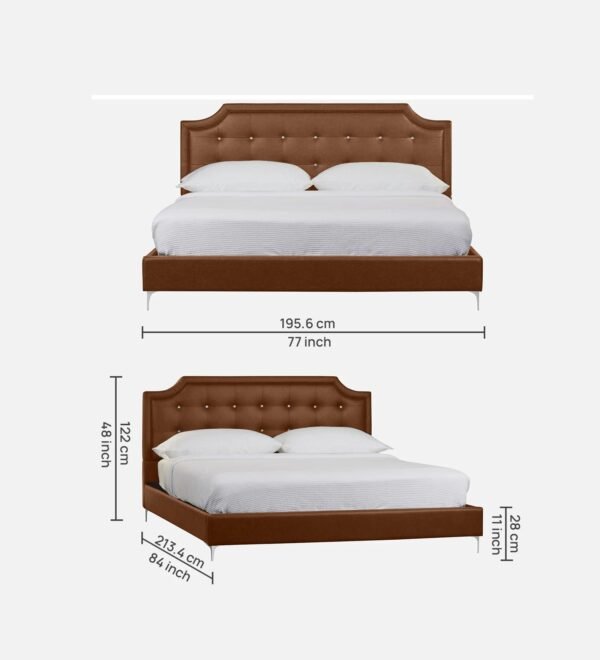 Milano Panel Tufted Bed Milano Panel Tufted Bed