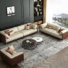 Miliano Crest Luxury Upholstered Sofa 3 Seater