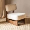 Minimalist Wooden Lounge Chair