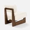 Minimalist Wooden Lounge Chair